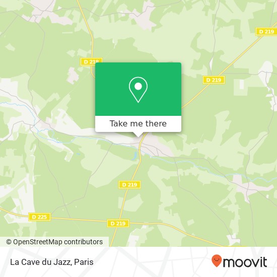 La Cave du Jazz map