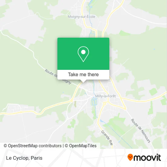 Le Cyclop map