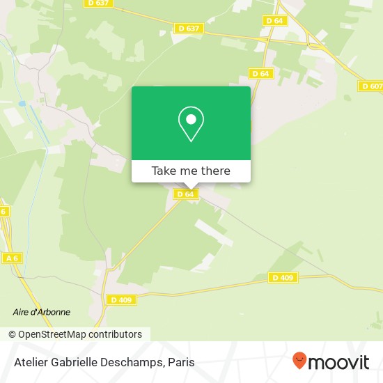 Atelier Gabrielle Deschamps, 4 Rue de la Forêt 77630 Saint-Martin-en-Bière map