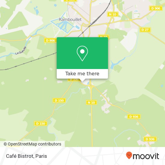 Café Bistrot, 2 map