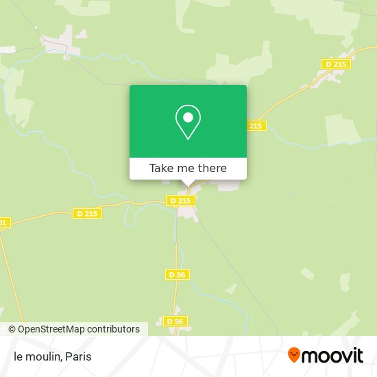 le moulin map