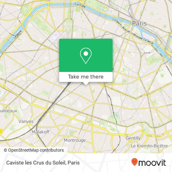 Caviste les Crus du Soleil, 146 Rue du Château 75014 Paris map