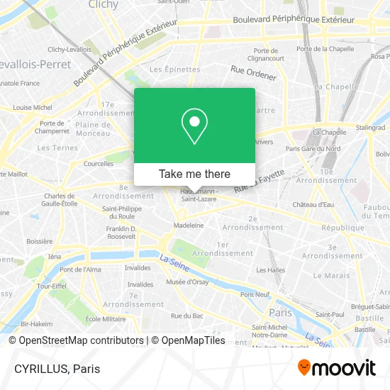 CYRILLUS map