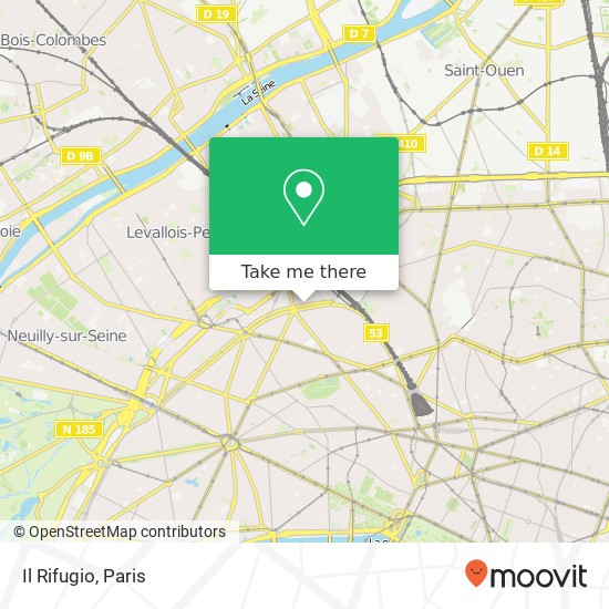 Il Rifugio, 36 Boulevard Pereire 75017 Paris map