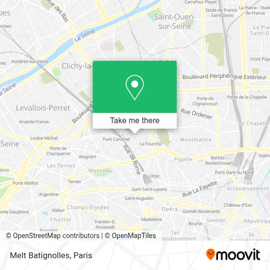 Melt Batignolles map