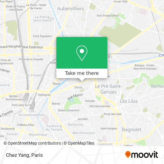 Chez Yang map