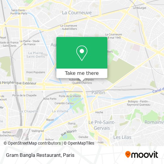 Gram Bangla Restaurant map