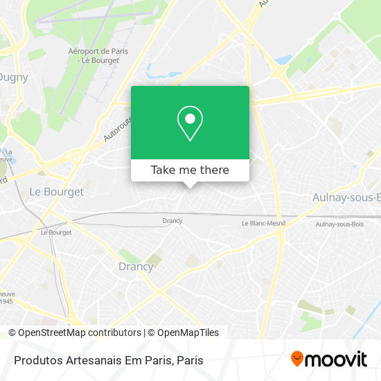 Mapa Produtos Artesanais Em Paris
