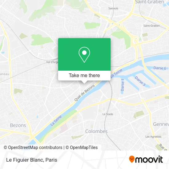 Le Figuier Blanc map