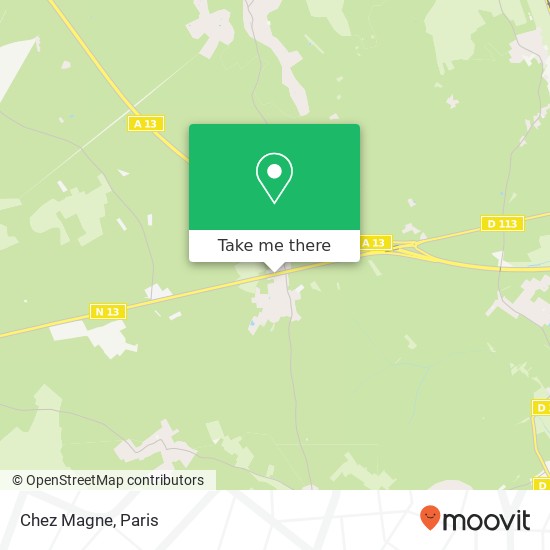 Chez Magne, 7 N13 78270 Chaufour-lès-Bonnières map