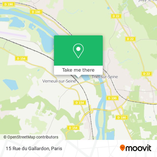 15 Rue du Gallardon map