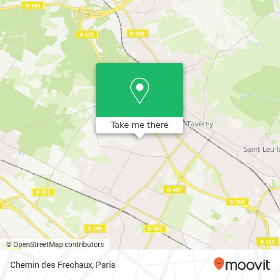 Chemin des Frechaux map