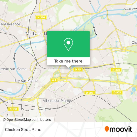 Chicken Spot map