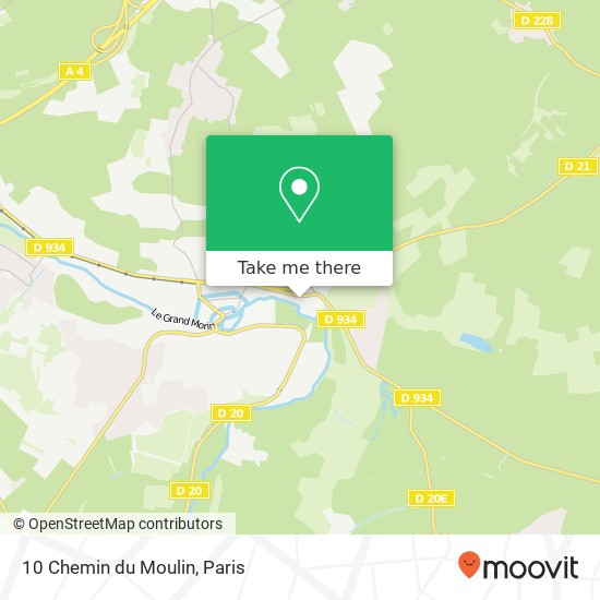 10 Chemin du Moulin map