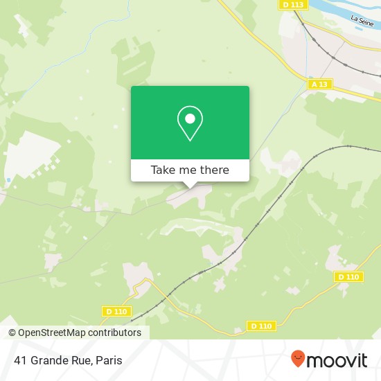 41 Grande Rue map