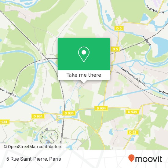5 Rue Saint-Pierre map