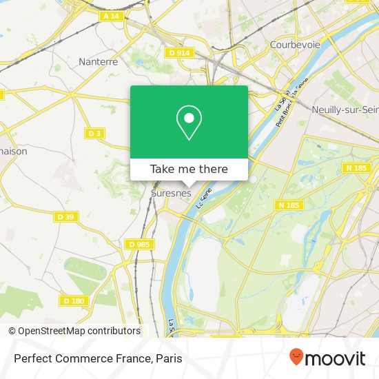 Mapa Perfect Commerce France