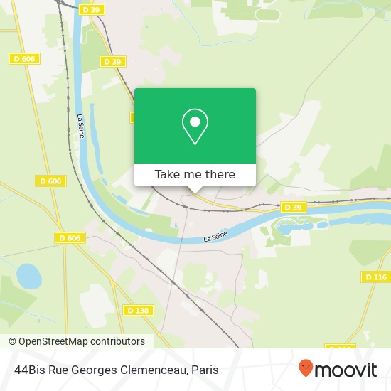 44Bis Rue Georges Clemenceau map