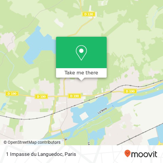 1 Impasse du Languedoc map