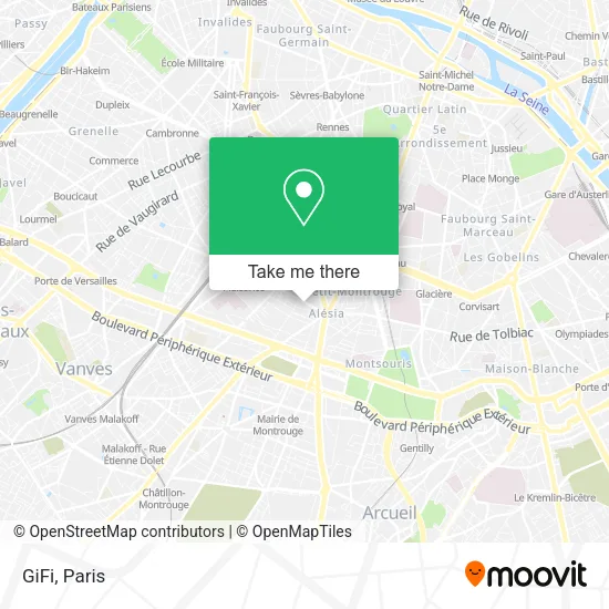 GiFi map