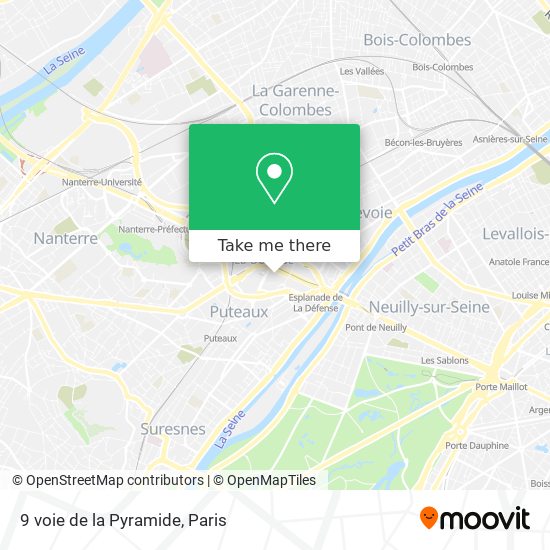 9 voie de la Pyramide map