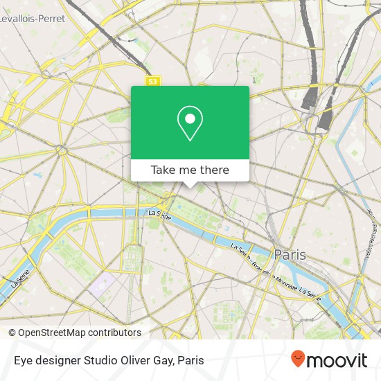 Eye designer Studio Oliver Gay map