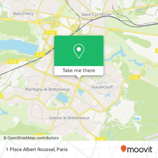 1 Place Albert Roussel map