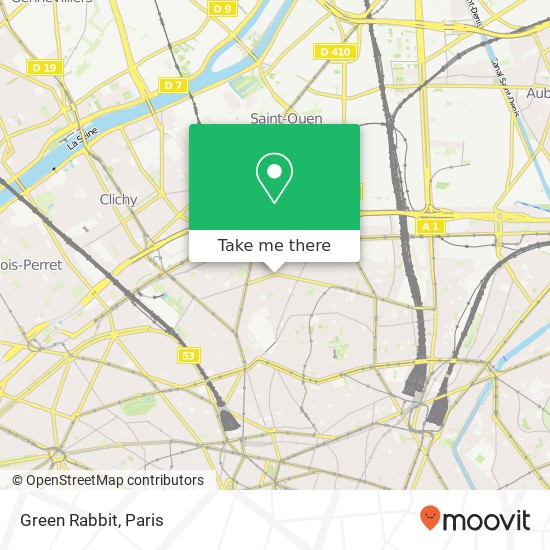 Green Rabbit map