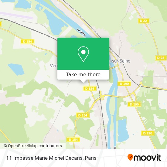 Mapa 11 Impasse Marie Michel Decaris