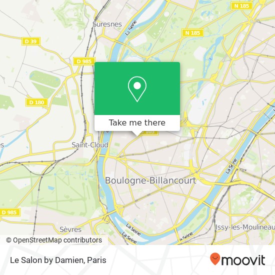 Mapa Le Salon by Damien
