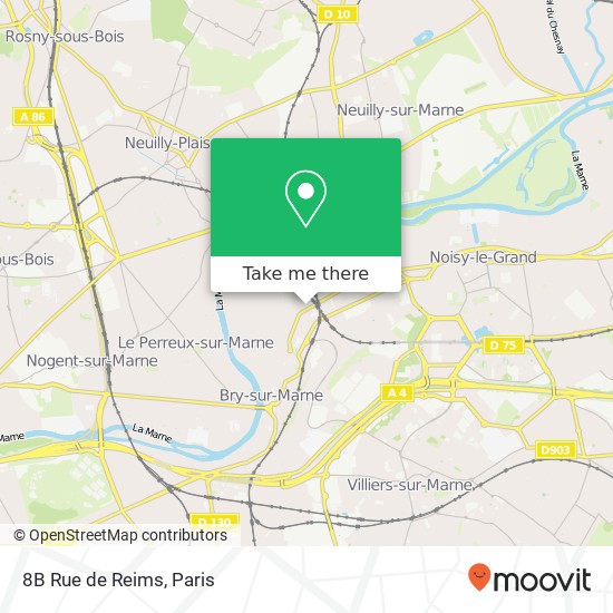 8B Rue de Reims map
