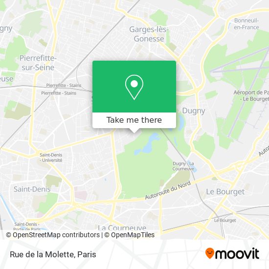 Rue de la Molette map