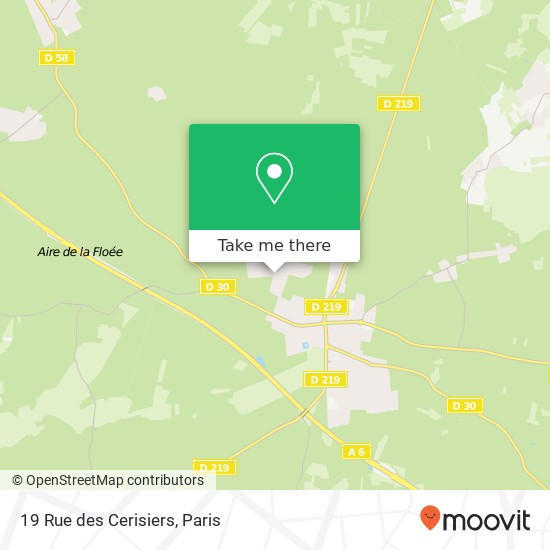 19 Rue des Cerisiers map