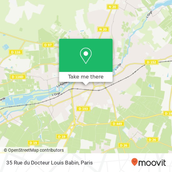 35 Rue du Docteur Louis Babin map