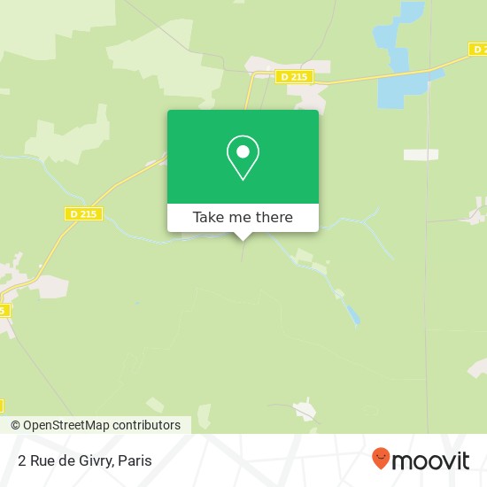 Mapa 2 Rue de Givry