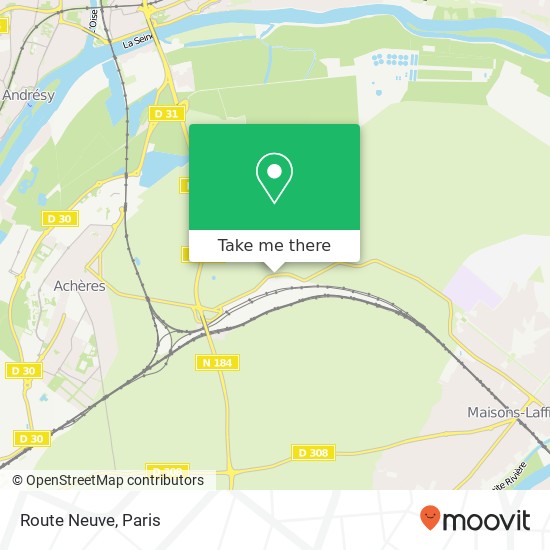 Route Neuve map