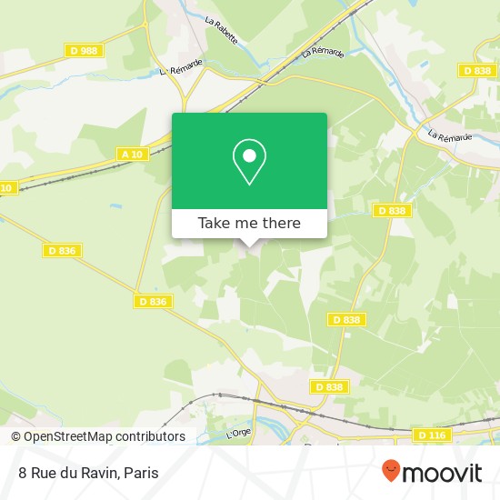 8 Rue du Ravin map