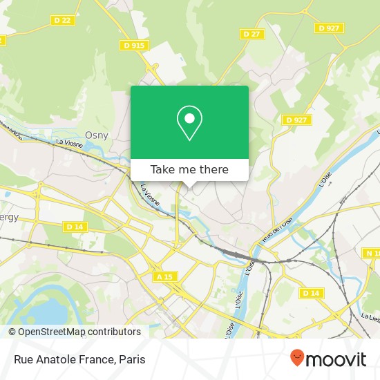 Rue Anatole France map