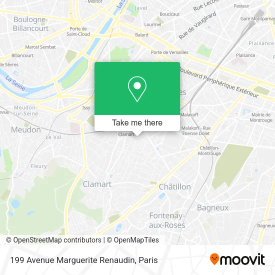 199 Avenue Marguerite Renaudin map