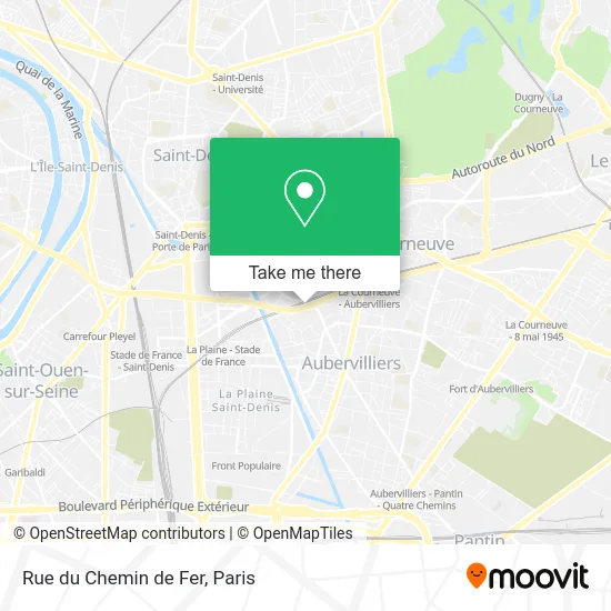 Rue du Chemin de Fer map