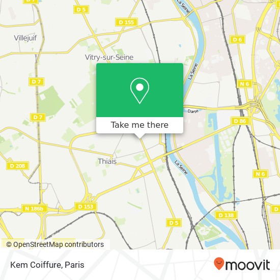 Kem Coiffure map