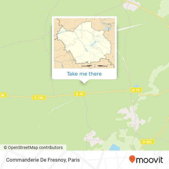 Commanderie De Fresnoy map