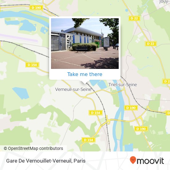 Mapa Gare De Vernouillet-Verneuil
