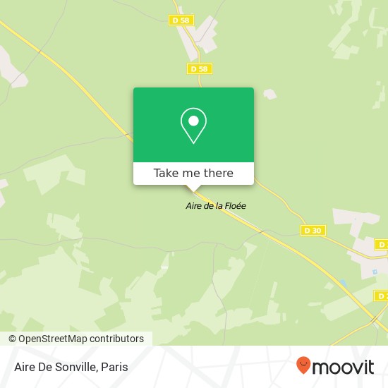 Aire De Sonville map