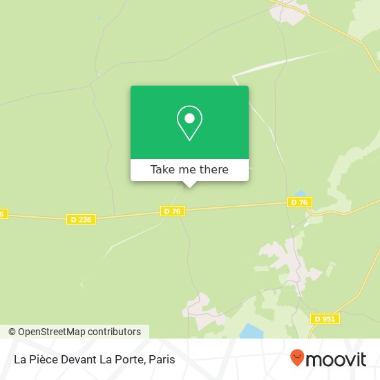 La Pièce Devant La Porte map