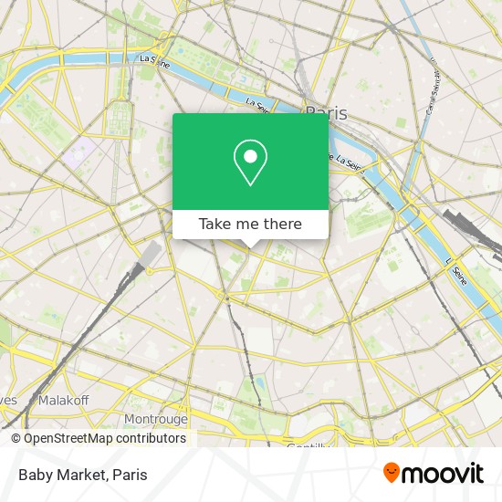 Mapa Baby Market