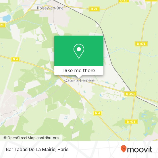 Mapa Bar Tabac De La Mairie