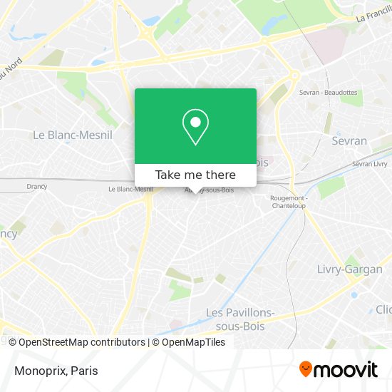 Monoprix map