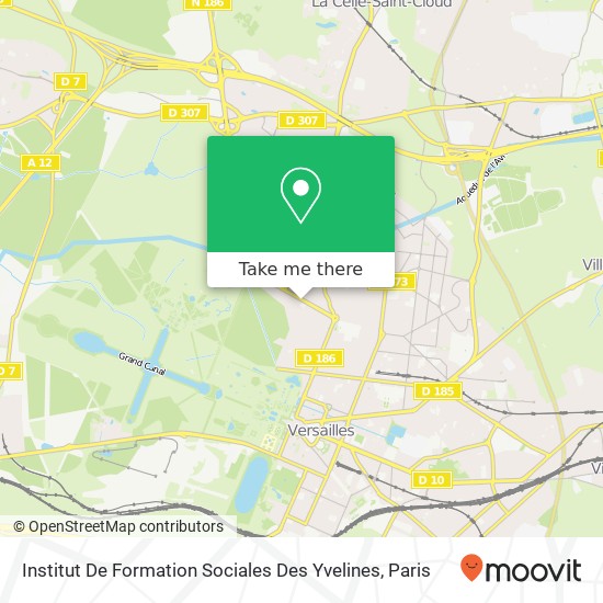 Institut De Formation Sociales Des Yvelines map