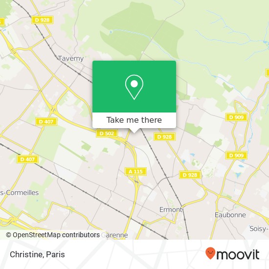 Christine map